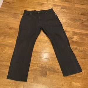 Dickies black carpenter work pants size 36 x 30